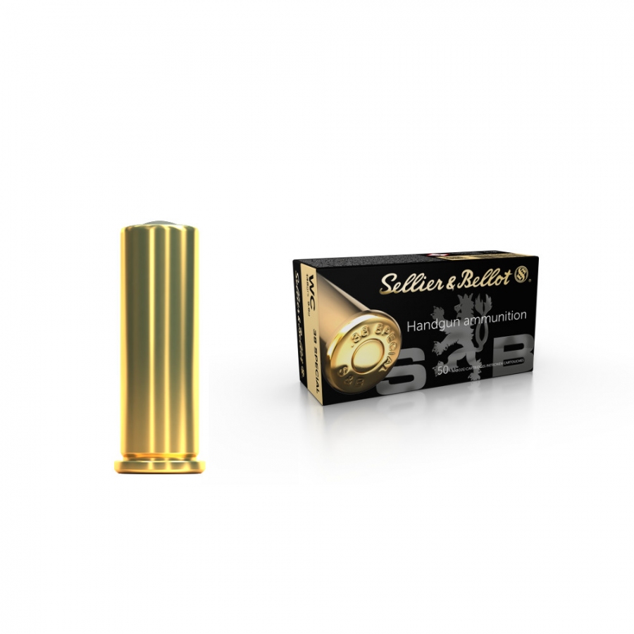 SELLIER BELLOT 38 SPL. WAD CUT. WC 9,6g 50ks