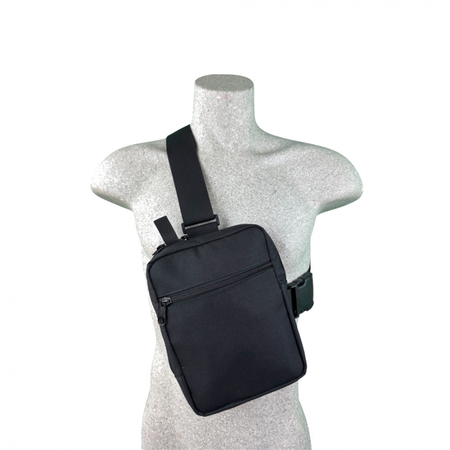 DASTA Zbrojní ETUJE 879B hrudní 14×17 cm ČERNÁ