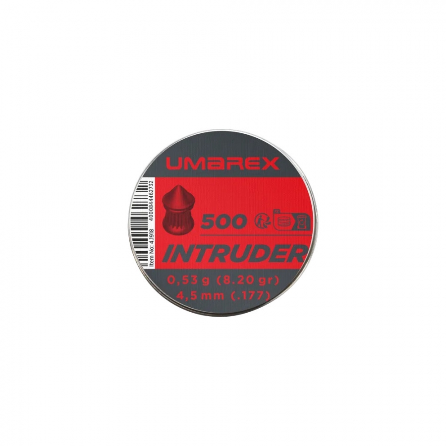 Diabolo UMAREX Intruder 4,5 mm 0,53 g – 500 ks