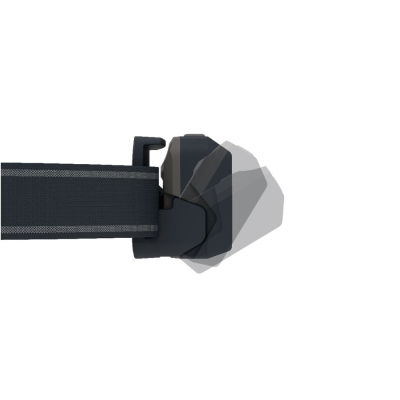 LEDLENSER NEO 5R – dobíjecí běžecká čelová svítilna 600 lm ČERNO-ŠEDÁ