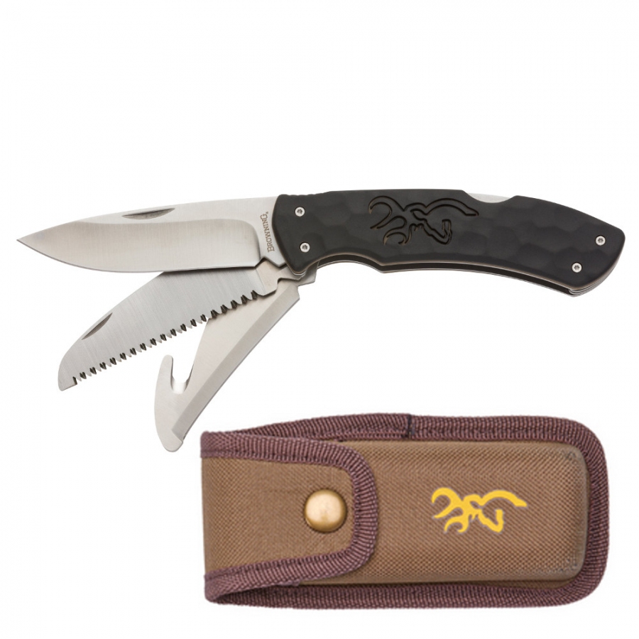Nůž zavírací BROWNING PRIMAL KODIAK 3 BLADES FOLDING